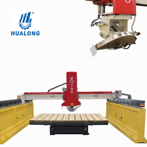 HUALONG China Hersteller HLSQ-700 Natursteinschneidemaschinen Infrarot-Steinbrückensäge für Quarzmarmor
